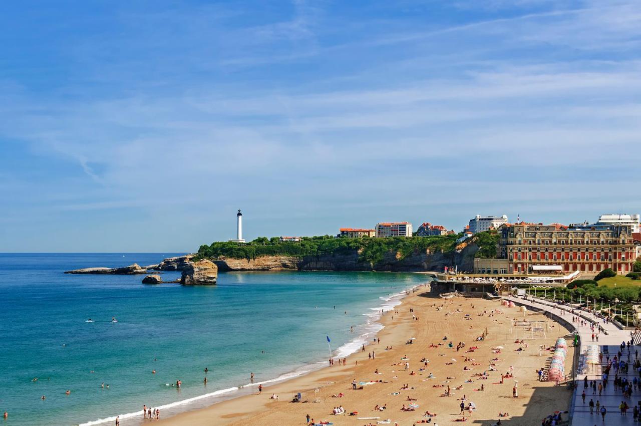 Nemea Appart Hotel Les Hauts De Milady Biarritz Exterior foto
