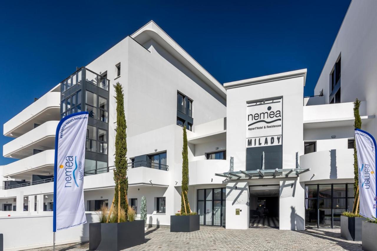 Nemea Appart Hotel Les Hauts De Milady Biarritz Exterior foto